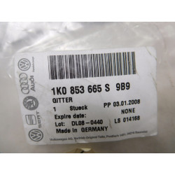 Zaślepka kratka zderzaka lewa VW GOLF V 1K0853665S