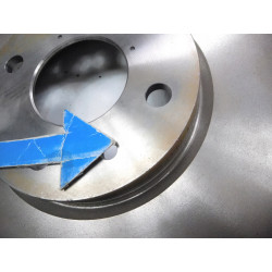 TARCZE HAMULCOWE PRZÓD FIAT DUCATO 90-94 93500520