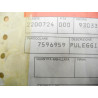 Koło pasowe prądnicy alternatora FIAT TIPO 7596959