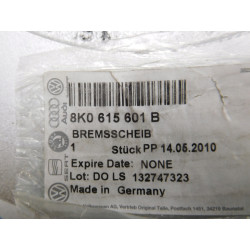 TARCZA HAMULCOWA TYŁ AUDI A4 B8 A5 B8 A7 Q5