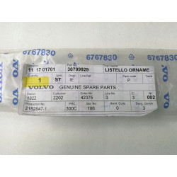 LISTWA DRZWI CHROM LEWA VOLVO XC90 I 30799929