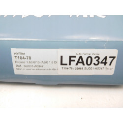 FILTR POWIETRZA TOYOTA PROACE 13- SU001-A0347