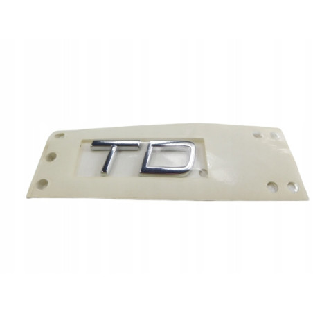 EMBLEMAT ZNACZEK "TD" VOLVO S40 V40 -04