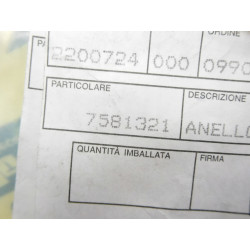 Pierścień regulacyjny CQN PANDA LANCIA Y10 7581321