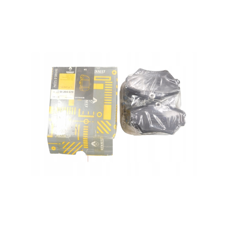 KLOCKI HAMULCOWE PRZÓD RENAULT LAGUNA I 1.8 2.2 D 7701204670
