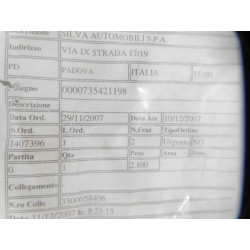 BOCZEK DRZWI PRAWY TYŁ FIAT IDEA 03-08 735421198