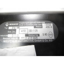 HAK KOMPLETNY RENAULT ESPACE IV 7711219805