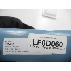 FILTR POWIETRZA TOYOTA AURIS E15 T104-90