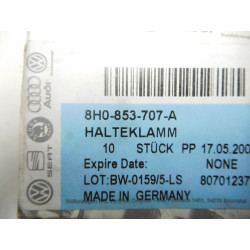 KLIPS SZYBY PRZEDNIEJ AUDI A4 04-09 8H0853707A