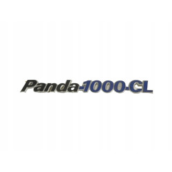 Emblemat "Panda 1000 CL" FIAT 7593848