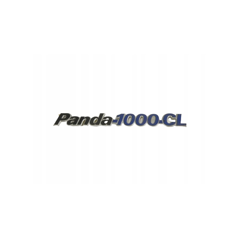 Emblemat "Panda 1000 CL" FIAT 7593848