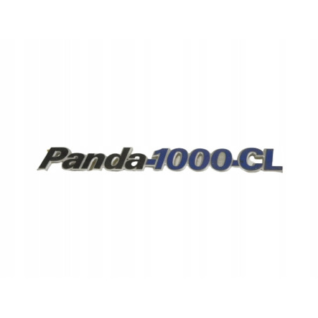 Emblemat "Panda 1000 CL" FIAT 7593848