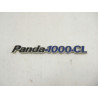 Emblemat "Panda 1000 CL" FIAT 7593848