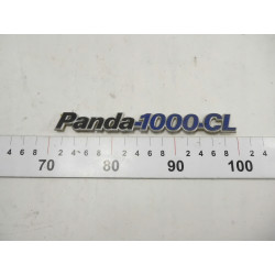 Emblemat "Panda 1000 CL" FIAT 7593848