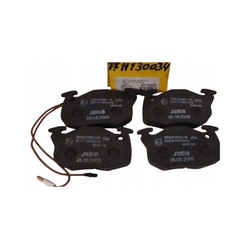 KLOCKI HAMULCOWE PRZÓD PEUGEOT 106 I 571332D