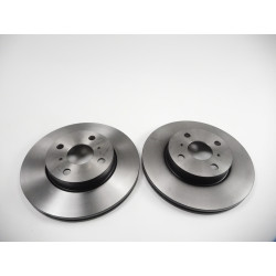 Tarcza hamulcowa PRZÓD TOYOTA IQ 0990-7612