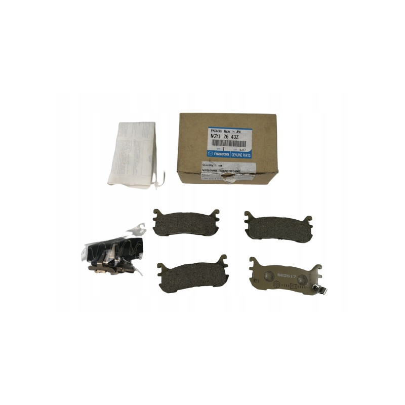 KLOCKI HAMULCOWE MAZDA NCY1-26-43Z