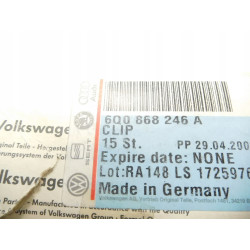 Spinka tapicerska element mocujący VW 6Q0868246A