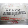 Uszczelniacz wału korbowego TOYOTA 90311-35017