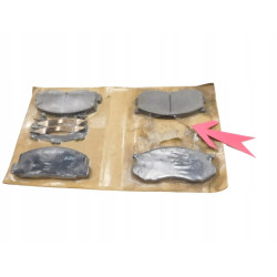 KLOCKI HAMULCOWE PRZÓD TOYOTA LITEACE 1.3-2.2