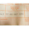 Śruba bloku silnika RENAULT MASTER I 7703027094