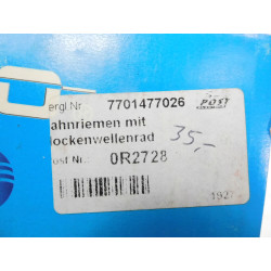 KOŁO PASOWE ROZRZĄU RENAULT CLIO1.9 DTI 7701477026
