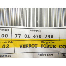 Zamek drzwi prawych tył RENAULT KANGOO 7701470748