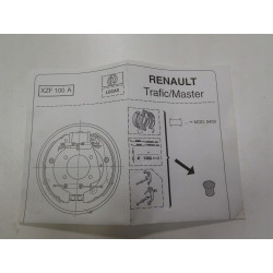 Zestaw szczęk hamulcowych ARENA TRAFIC 7701205916