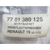USZCZELKA RENAULT R19 OE 7701380125