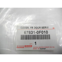 Wygłuszenie drzwi prawe COROLLA VERSO 67831-0F010