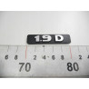 Emblemat "1.9 D" BERLINGO XARA 96173616