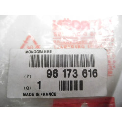 Emblemat "1.9 D" BERLINGO XARA 96173616
