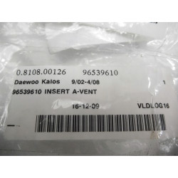 Kratka wentylacyjna tył CHEVROLET AVEO 96539610