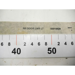 NAKLEJKA DRZWI LEWY PRZÓD CHEROKEE 8955019429