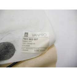 Element grzejny oparcia fotela VW Sharan 7M3963557