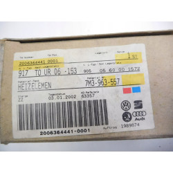Element grzejny oparcia fotela VW Sharan 7M3963557