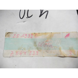 Dekor osłona skrzyni biegów Volkswagen OE Z064239