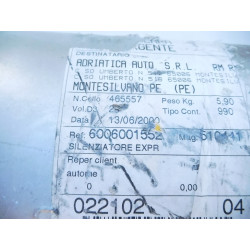 TŁUMIK KOŃCOWY RENAULT RAPID VAN 86-98 6006001552