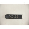 Emblemat 2.2D Renault Laguna I 7700827958