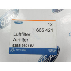 FILTR POWIETRZA FORD MONDEO MK1 MK2 OE 1665421