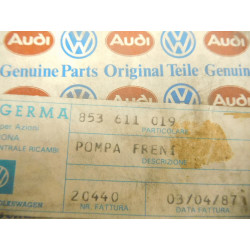 POMPA HAMULCOWA VW 853611019 ORYGINAŁ