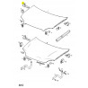 Uszczelka, maska, tył, prawa Opel CORSA-B + TIGRA-A OE 1162336 90487565