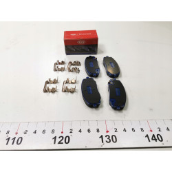 KLOCKI HAMULCOWE PRZÓD KIA PICANTO 04-11 58101 07A10