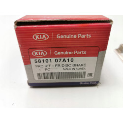 KLOCKI HAMULCOWE PRZÓD KIA PICANTO 04-11 58101 07A10