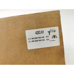 Zestaw klocków hamulcowych, hamulce tarczowe przód Citroen Peugeot 4253 61