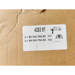 Zestaw klocków hamulcowych, hamulce tarczowe przód Citroen Peugeot 4253 97