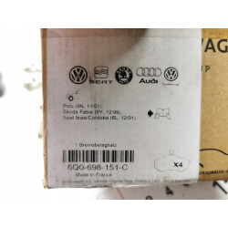Klocki hamulcowe przód Volkswagen Polo Skoda Fabia Seat Ibiza OE 6Q0698151C