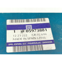 PŁYTA, STYK, LEWA LAMPA TYLNA I MOCOWANIA OPEL CORSA-A OE 1223222 5973881