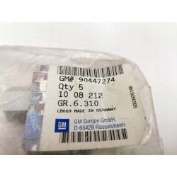 Korek, nakładka śruby 32mm (srebrny) Opel OE 1008212 90447274