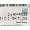 Mocowanie siatki bagażowej lewe Opel Astra F, Astra G, Zafira A OE 90440222